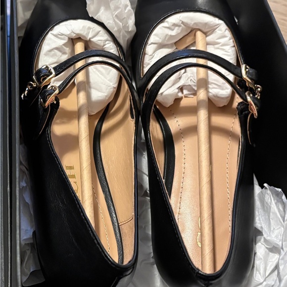 Coach Black Mary Jane Flats - Picture 5 of 7
